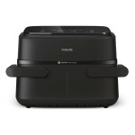 Philips Series 1000 Air Fryer με Διπλό Αποσπώμενο Κάδο 7.1lt Μαύρο