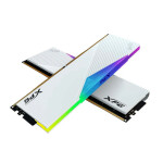 Adata XPG Lancer RGB DDR5 32GB RAM με 2x16GB Modules και Ταχύτητα 6400 για Desktop Κωδικός AX5U6400C3216G-DCLARWH