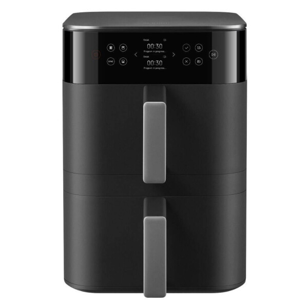 Xiaomi Air Fryer με Διπλό Αποσπώμενο Κάδο 12lt Μαύρο BHR0883EU