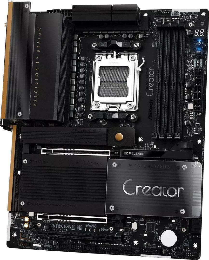 ASRock X870 Taichi Creator Motherboard ATX με AMD AM5 Socket 90-MXBTE0-A0UAYZ