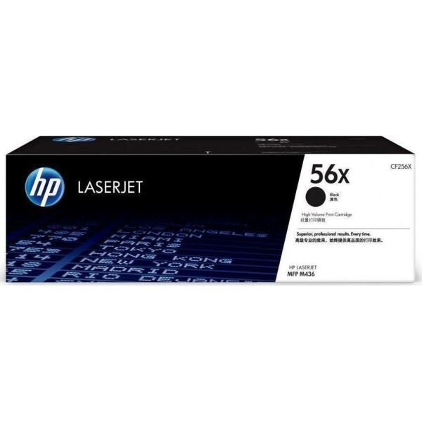 HP 56X Γνήσιο Toner Laser Εκτυπωτή Μαύρο High Yield 13700 Σελίδων CF256X
