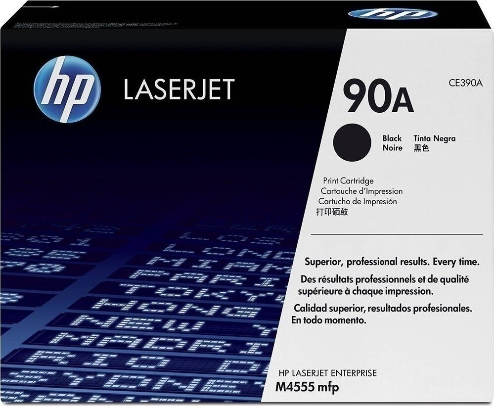 HP 90A Γνήσιο Toner Laser Εκτυπωτή Μαύρο 10000 Σελίδων CE390A