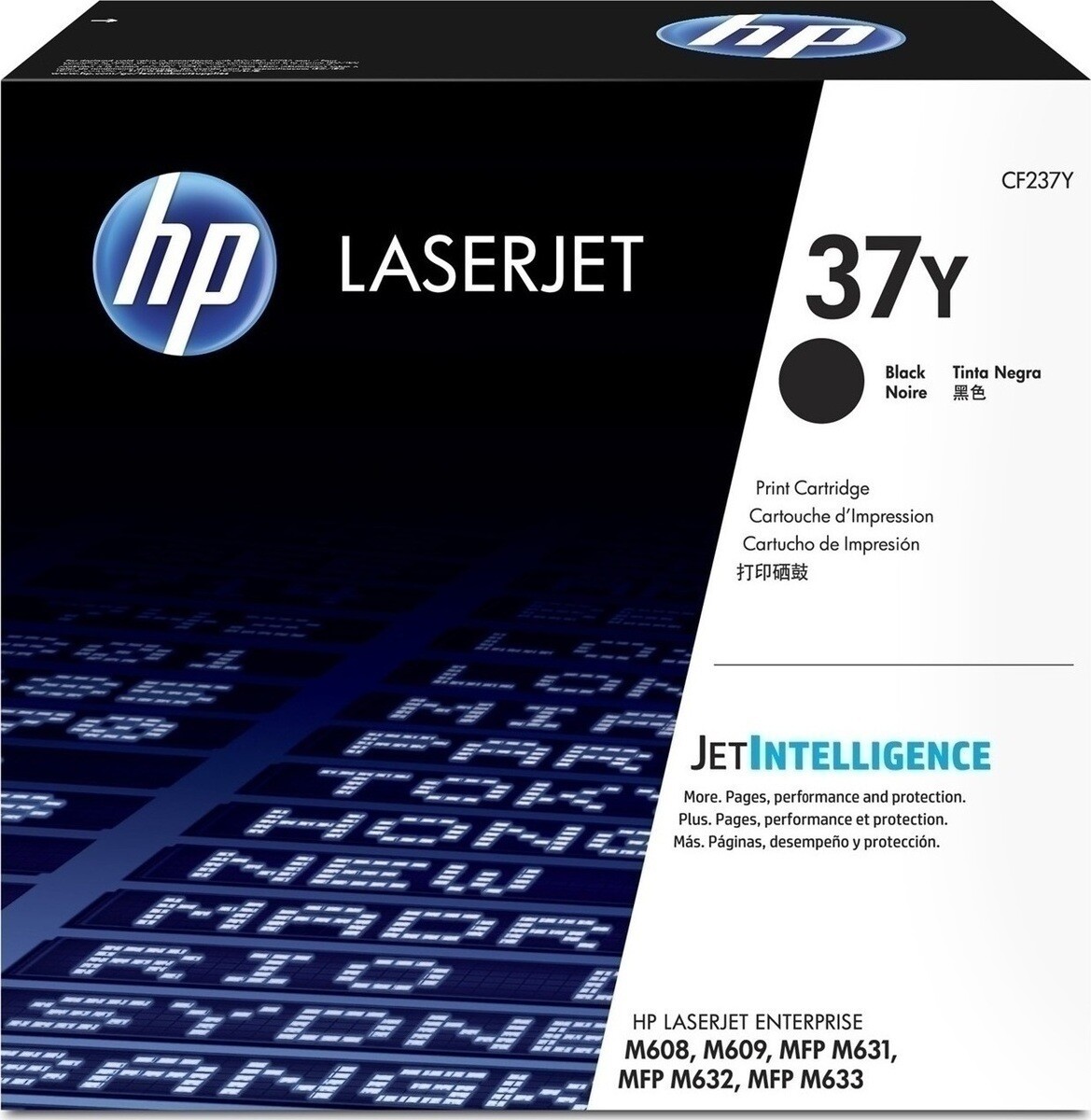 HP 37Y Γνήσιο Toner Laser Εκτυπωτή Μαύρο Extra High Yield 41000 Σελίδων CF237Y