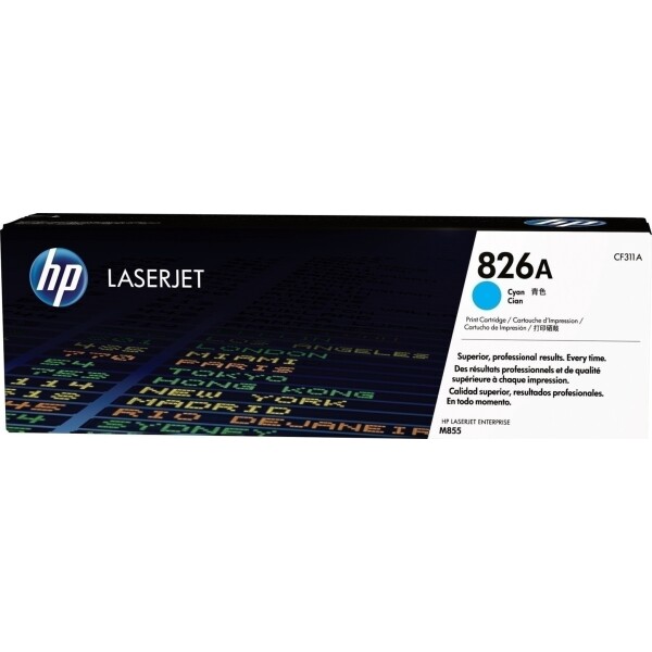 HP 826A Γνήσιο Toner Laser Εκτυπωτή Κυανό 31500 Σελίδων CF311A