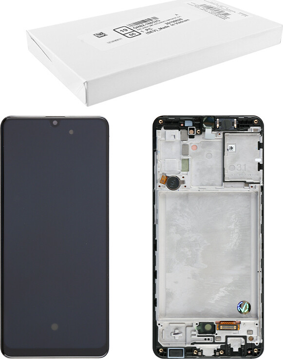 Samsung Οθόνη με Μηχανισμό Αφής και Πλαίσιο για Galaxy A31 GH82-22905A