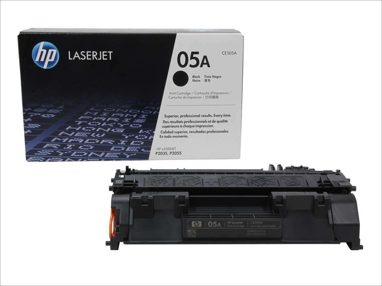 HP 05A Γνήσιο Toner Laser Εκτυπωτή Μαύρο 2300 Σελίδων CE505A