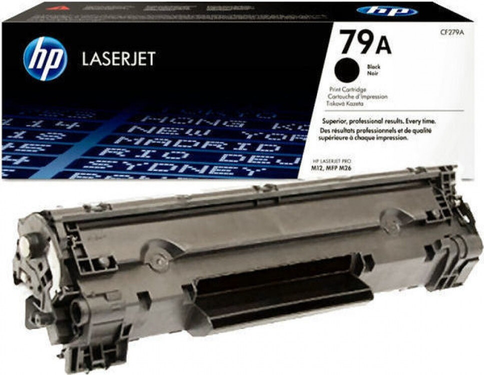 HP 79A Γνήσιο Toner Laser Εκτυπωτή Μαύρο 1000 Σελίδων CF279A