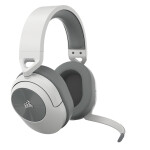 Corsair HS55 Ασύρματο Over Ear Gaming Headset με σύνδεση Bluetooth / USB Λευκό for PC / PS4