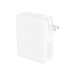 Belkin Φορτιστής Χωρίς Καλώδιο GaN με Θύρα USB-A και 3 Θύρες USB-C 140W Λευκός WCH014BTWH