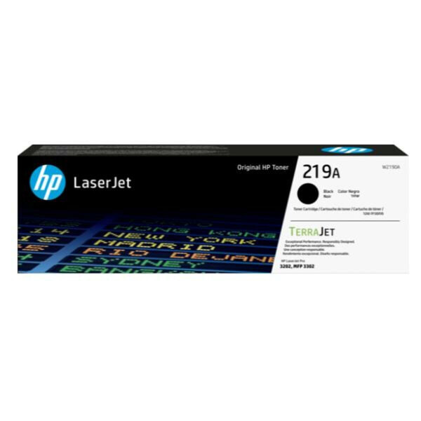 HP 219A Γνήσιο Toner Laser Εκτυπωτή Μαύρο 1300 Σελίδων W2190A
