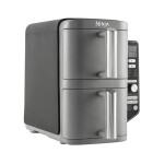 Ninja Double Stack XL Air Fryer με Διπλό Αποσπώμενο Κάδο 9.5lt Γκρι