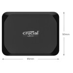 Crucial Ssd Port. X9 2tb Black