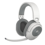 Corsair HS55 Ασύρματο Over Ear Gaming Headset με σύνδεση Bluetooth / USB Λευκό for PC / PS4