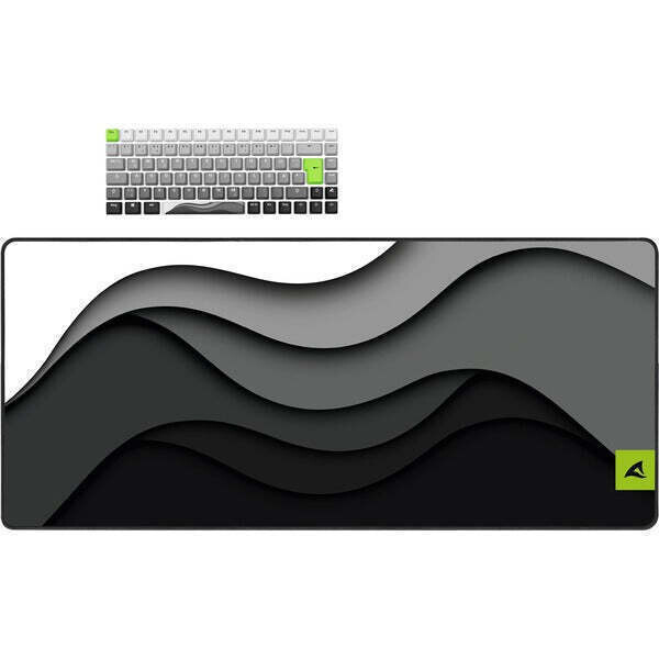 Sharkoon SKILLER SGK50 S3 Mouse Pad με Στήριξη Καρπού και RGB Φωτισμό Γκρι