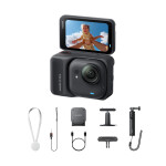 Insta360 GO Ultra Action Camera 4K Ultra HD Υποβρύχια Creator Bundle με Οθόνη Αφής 2.5 και Wi-Fi Midnight Black