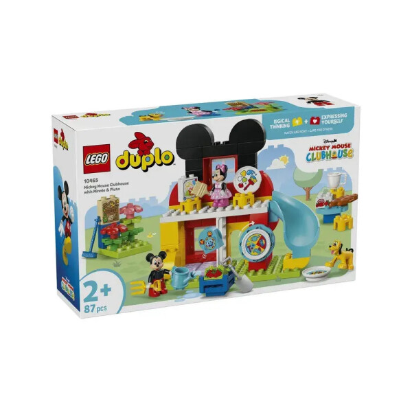 LEGO Τουβλάκια Mickey Mouse Clubhouse with Minnie Pluto για 2 Ετών 87τμχ Κωδικός 10465