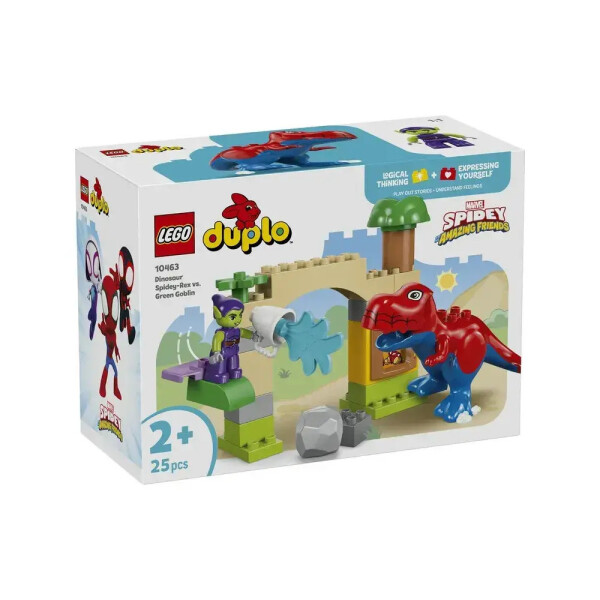LEGO Duplo Spidey-Rex Dinosaur vs. Green Goblin για 2 Ετών 25τμχ Κωδικός 10463