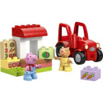 LEGO Duplo Peppa Pig - Tractor and Market για 2 Ετών 18τμχ Κωδικός 10468
