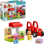 LEGO Duplo Peppa Pig - Tractor and Market για 2 Ετών 18τμχ Κωδικός 10468