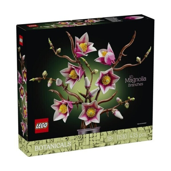 LEGO Botanical Collection Magnolia Branches για 18 Ετών 435τμχ Κωδικός 11510