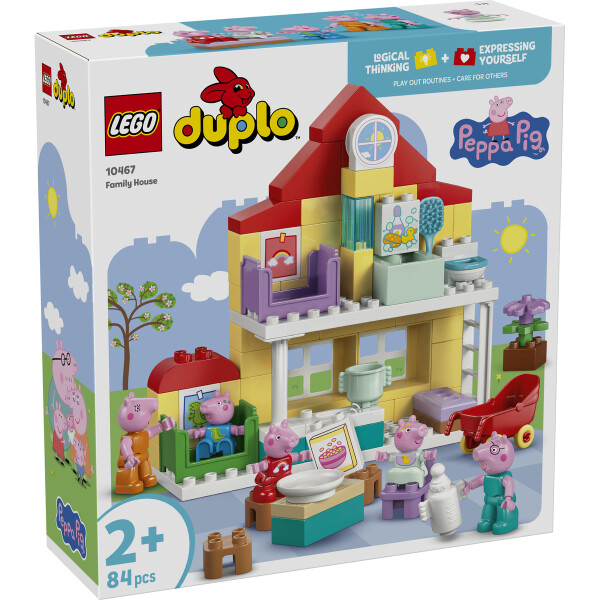 LEGO Duplo Peppa Pig - Family House για 2 Ετών 84τμχ Κωδικός 10467