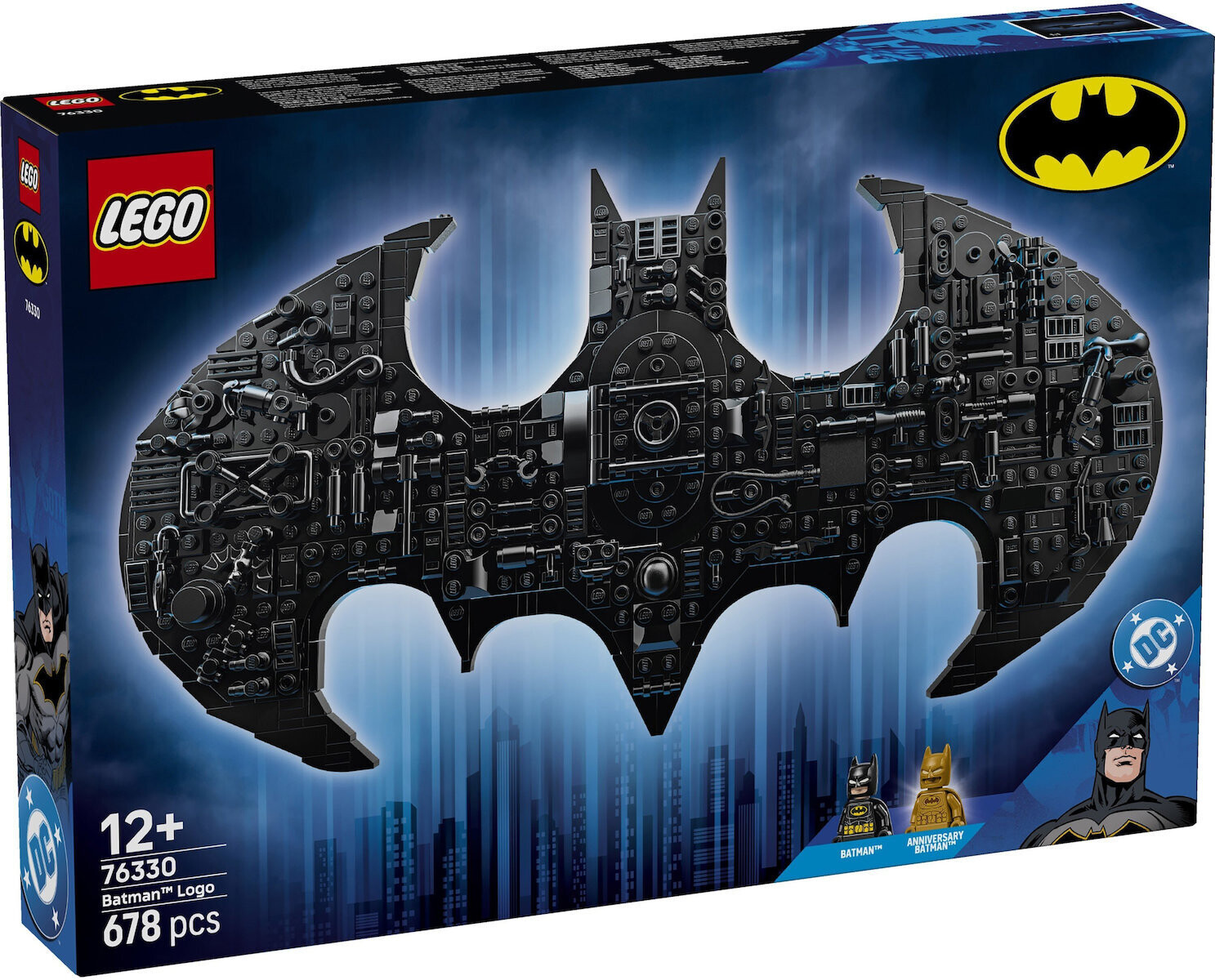LEGO Super Heroes Batman Logo για 12 Ετών 678τμχ Κωδικός 76330
