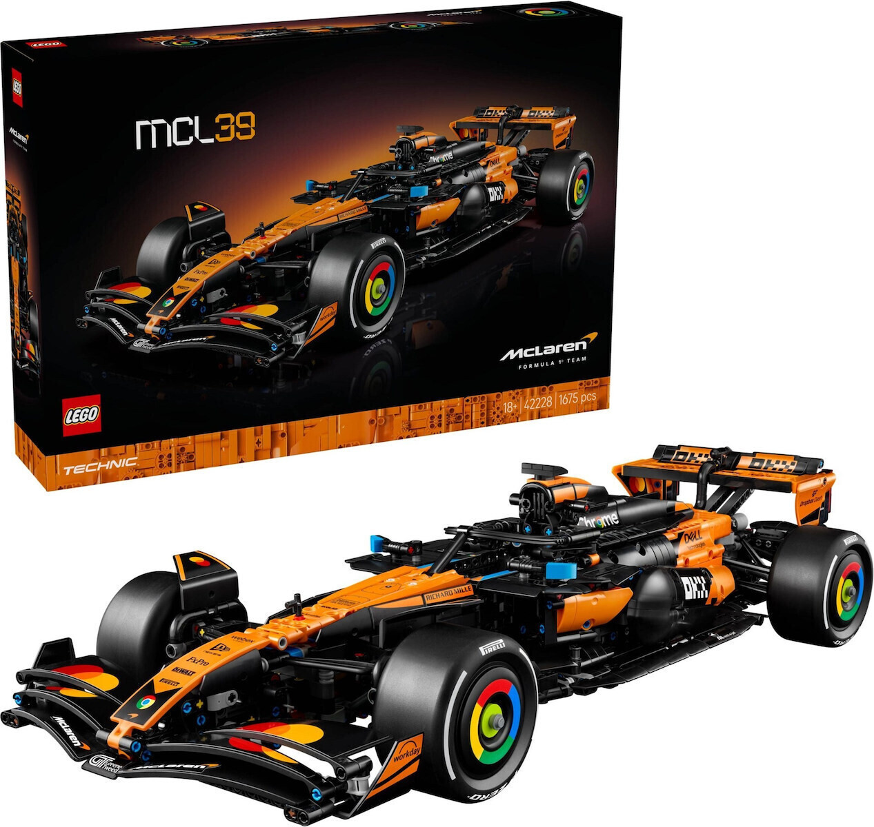 LEGO Technic MCL39 F1 1675τμχ Κωδικός 42228