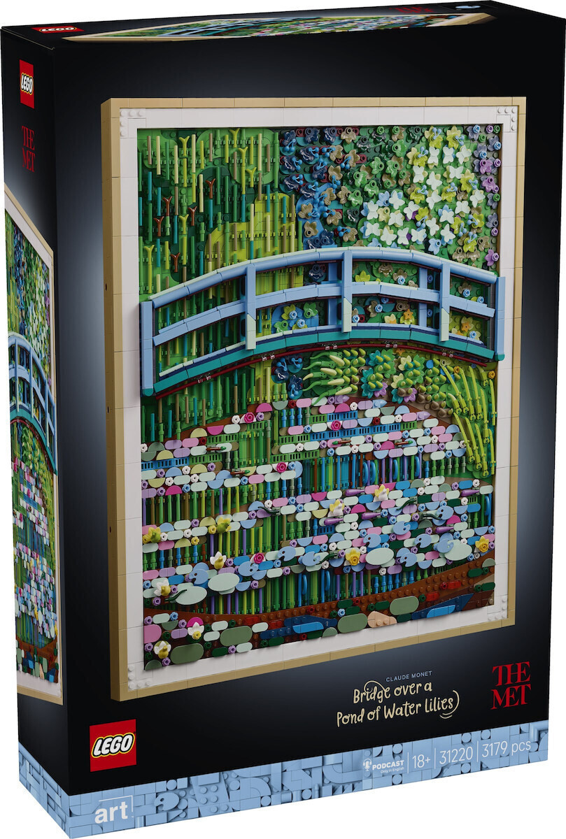 LEGO Art Claude Monet Bridge over a Pond of Water Lilies για 18 Ετών 3179τμχ Κωδικός 31220
