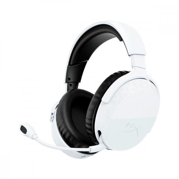 HyperX Cloud Stinger 3 PlayStation Ασύρματο Over Ear Gaming Headset με σύνδεση Bluetooth / USB Λευκό