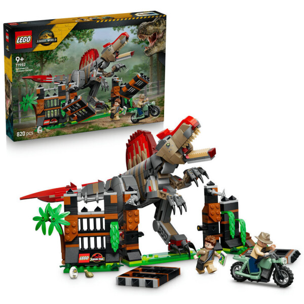 LEGO Jurassic World Spinosaurus Escape για 9 Ετών 820τμχ Κωδικός 2136510