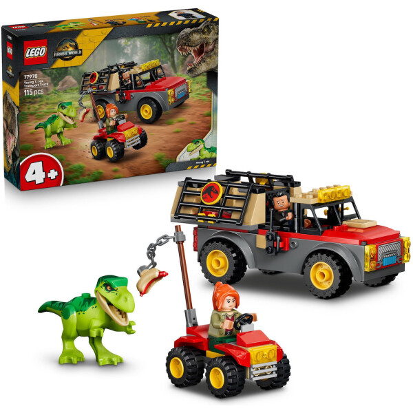 LEGO Jurassic World Young T-rex Transport Truck για 4 Ετών 115τμχ Κωδικός 2136509