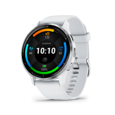 Garmin Venu 3 Smartwatch steinweiss/silber