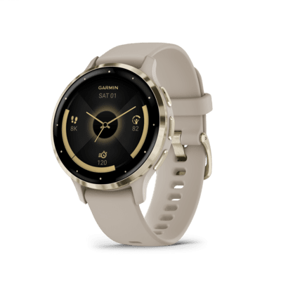 Garmin Venu 3S Smartwatch french gray/softgold
