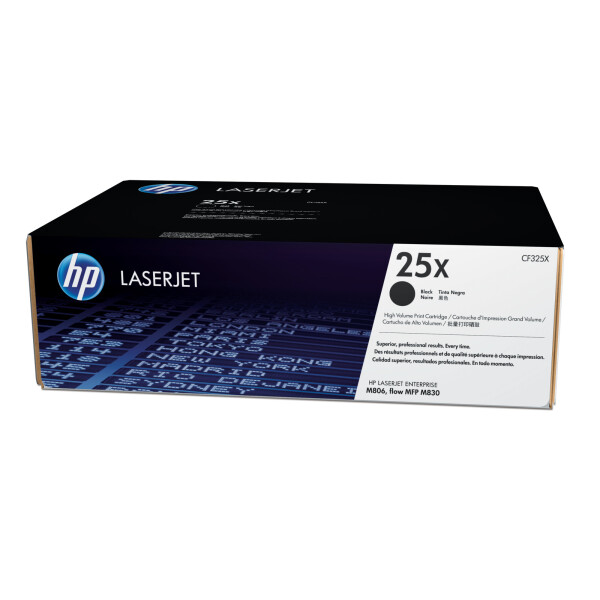 HP 25X Γνήσιο Toner Laser Εκτυπωτή Μαύρο High Yield 34500 Σελίδων CF325X