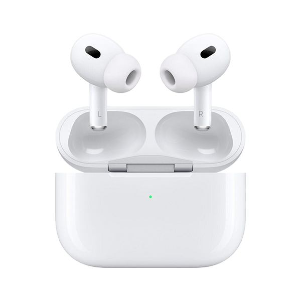 Apple AirPods Pro 2 με MagSafe Charging Case USBC In-ear Bluetooth Handsfree Ακουστικά με Αντοχή στον Ιδρώτα και Θήκη Φόρτισης Λευκά