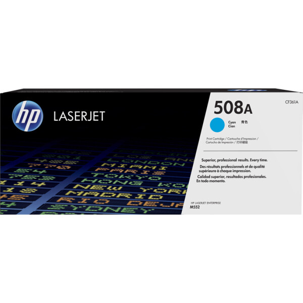 HP 508A Γνήσιο Toner Laser Εκτυπωτή Κυανό 5000 Σελίδων CF361A