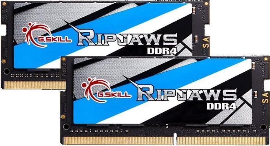 G.Skill Ripjaws DDR4 8GB RAM με 2x4GB Modules και Ταχύτητα 2400 για Laptop Κωδικός F4-2400C16D-8GRS