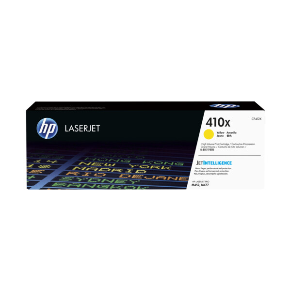 HP 410X Γνήσιο Toner Laser Εκτυπωτή Κίτρινο High Yield 5000 Σελίδων CF412XC