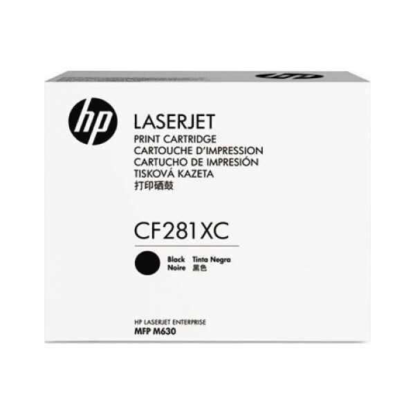 HP 81X Γνήσιο Toner Laser Εκτυπωτή Μαύρο High Yield High Capacity CF281XC