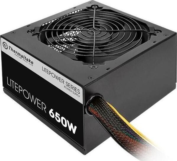 Thermaltake Litepower 650W Μαύρο Τροφοδοτικό Υπολογιστή Full Wired