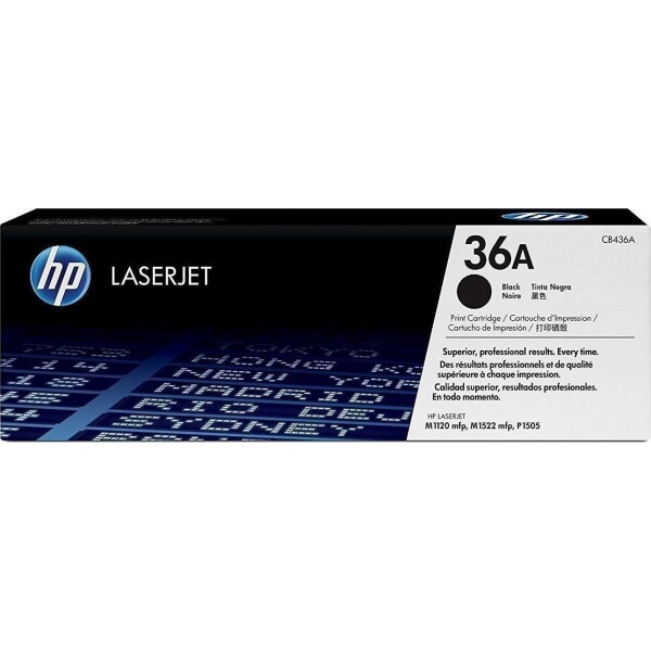 HP 36A Γνήσιο Toner Laser Εκτυπωτή Μαύρο 2000 Σελίδων CB436A