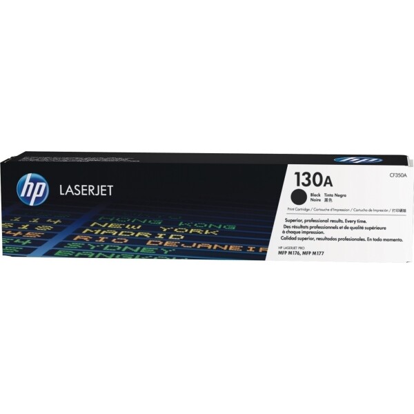 HP 130A Γνήσιο Toner Laser Εκτυπωτή Μαύρο 1300 Σελίδων CF350A