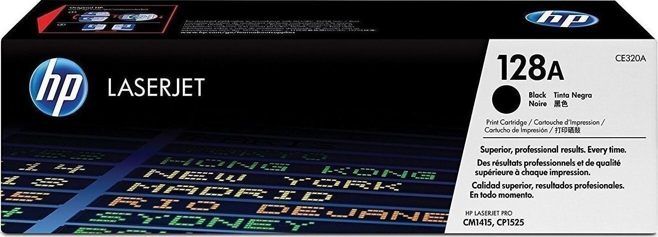 HP 128A Γνήσιο Toner Laser Εκτυπωτή Μαύρο 2000 Σελίδων