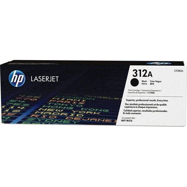 HP 312A Γνήσιο Toner Laser Εκτυπωτή Μαύρο 2280 Σελίδων CF380A