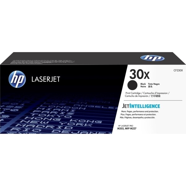 HP 30X Γνήσιο Toner Laser Εκτυπωτή Μαύρο High Yield 3500 Σελίδων CF230X