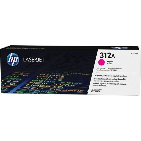 HP 312A Γνήσιο Toner Laser Εκτυπωτή Ματζέντα 2700 Σελίδων CF383A