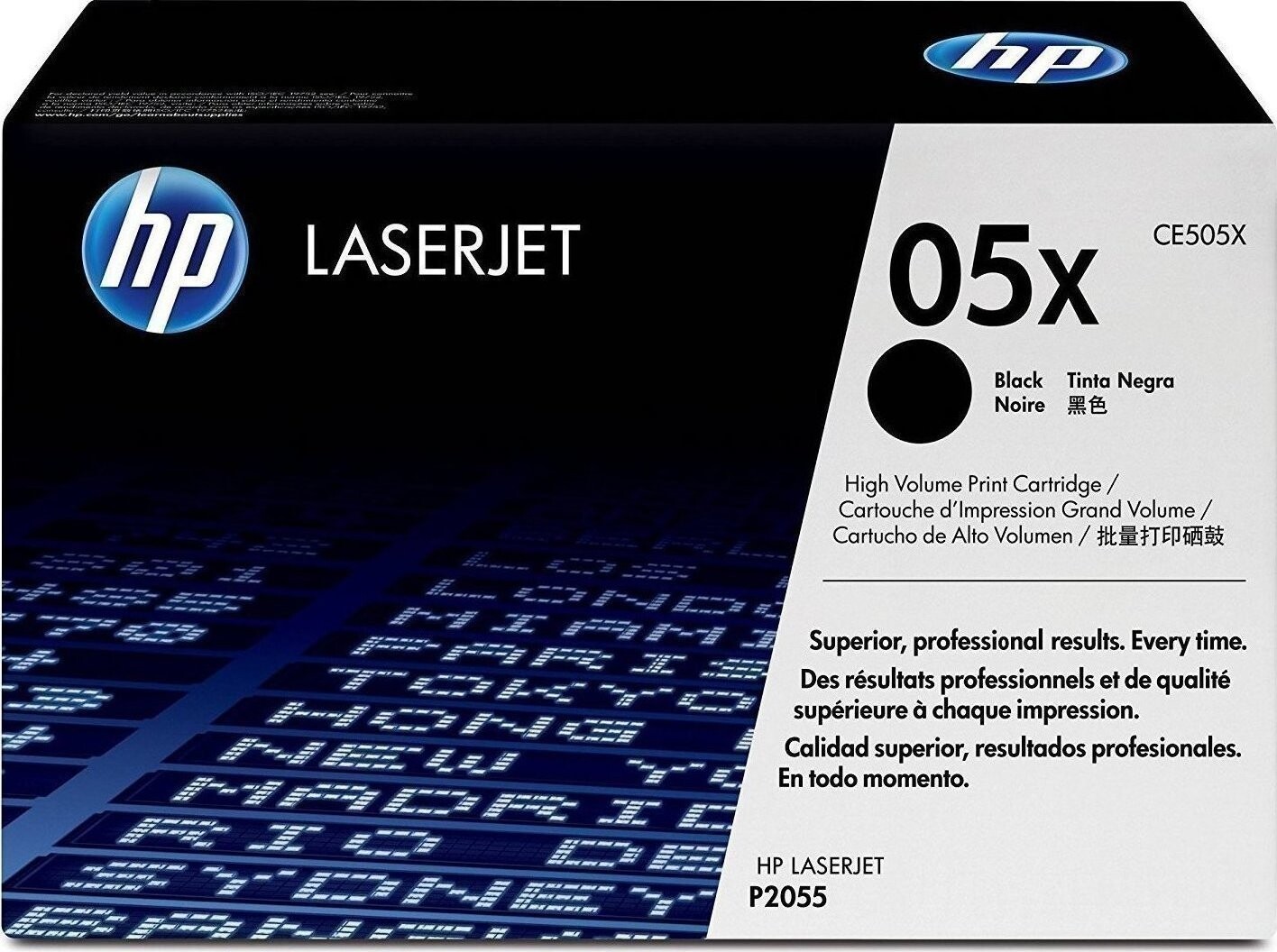 HP 05X Γνήσιο Toner Laser Εκτυπωτή Μαύρο High Yield 6500 Σελίδων CE505X