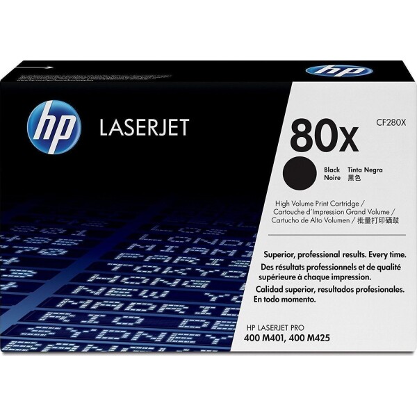 HP 80X Γνήσιο Toner Laser Εκτυπωτή Μαύρο High Yield 6900 Σελίδων CF280X