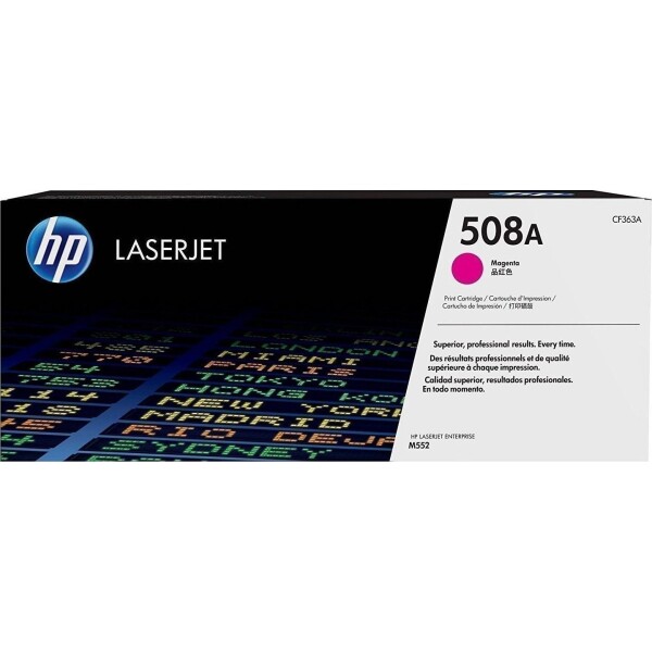 HP 508A Γνήσιο Toner Laser Εκτυπωτή Ματζέντα 5000 Σελίδων CF363A