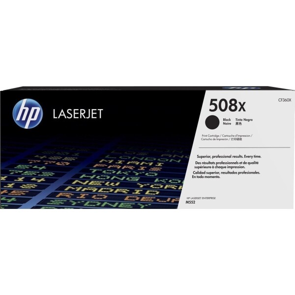 HP 508X Γνήσιο Toner Laser Εκτυπωτή Μαύρο High Yield 12500 Σελίδων CF360X